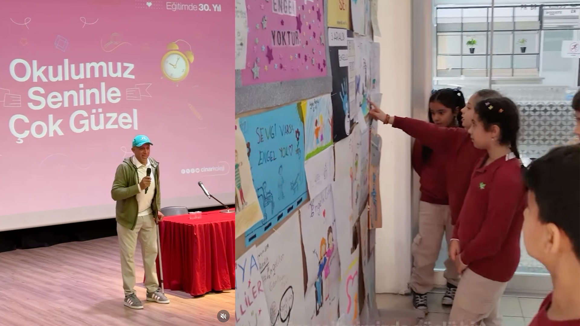 Çınar Koleji’nde 3 Aralık Dünya Engelliler Günü Kapsamında Farkındalık Etkinlikleri