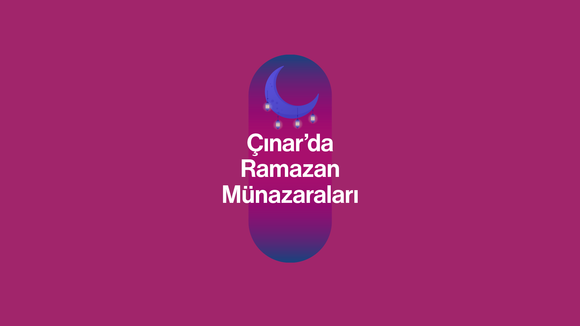Çınar Koleji’nde Ramazan Münazaraları ile Gelenekten Geleceğe Fikir Buluşması